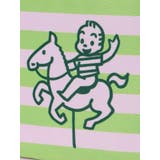 OSAMU GOODS ボーダー柄ケアポーチ グリーン | LUDIC PARK | 詳細画像4 
