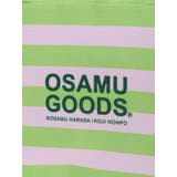 OSAMU GOODS ボーダー柄ケアポーチ グリーン | LUDIC PARK | 詳細画像5 