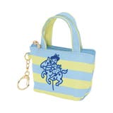 - | OSAMU GOODS ボーダー柄ミニトート型チャーム ブルー | LUDIC PARK