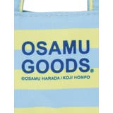 OSAMU GOODS ボーダー柄ミニトート型チャーム ブルー | LUDIC PARK | 詳細画像6 
