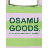 OSAMU GOODS ボーダー柄ミニトート型チャーム グリーン | LUDIC PARK | 詳細画像6 