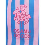 OSAMU GOODS ボーダー柄トートバッグ ピンク | LUDIC PARK | 詳細画像5 