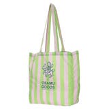 OSAMU GOODS ボーダー柄トートバッグ グリーン | LUDIC PARK | 詳細画像1 