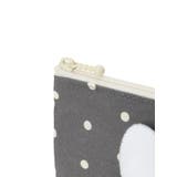 miffy ドット柄マスコットフラットポーチ グレー【ミッフィー】 | LUDIC PARK | 詳細画像6 