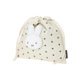 - | miffy ドット柄マスコット巾着ポーチ アイボリー【ミッフィー】 | LUDIC PARK