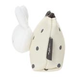 miffy ドット柄マスコット台形ポーチ アイボリー【ミッフィー】 | LUDIC PARK | 詳細画像3 