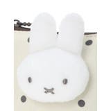 miffy ドット柄マスコット台形ポーチ アイボリー【ミッフィー】 | LUDIC PARK | 詳細画像4 