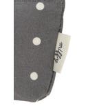 miffy ドット柄マスコット台形ポーチ グレー【ミッフィー】 | LUDIC PARK | 詳細画像5 