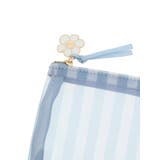 miffy ストライプ柄ミニフラットポーチ ブルー【ミッフィー】 | LUDIC PARK | 詳細画像4 