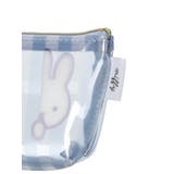 miffy ストライプ柄ミニ台形ポーチ ブルー【ミッフィー】 | LUDIC PARK | 詳細画像4 