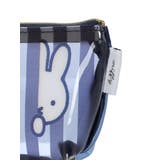 miffy ストライプ柄ミニ台形ポーチ ネイビー【ミッフィー】 | LUDIC PARK | 詳細画像4 