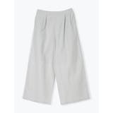 淡グレー | サイドレースラインワイドパンツ | LUDIC PARK