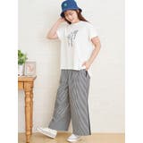 サイドレースラインワイドパンツ | LUDIC PARK | 詳細画像8 