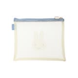 miffy メッシュフラットポーチ アイボリー【ミッフィー】 | LUDIC PARK | 詳細画像2 