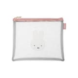 - | miffy メッシュフラットポーチ グレー【ミッフィー】 | LUDIC PARK