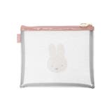 miffy メッシュフラットポーチ グレー【ミッフィー】 | LUDIC PARK | 詳細画像2 