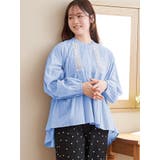 キャブリックレースコットンブラウス | LUDIC PARK | 詳細画像1 