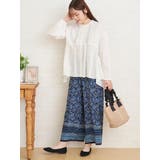 キャブリックレースコットンブラウス | LUDIC PARK | 詳細画像10 