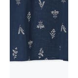綿麻小花刺繍キーネックブラウス | LUDIC PARK | 詳細画像5 