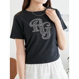 ラインストーンロゴ ショートTシャツ | LUDIC PARK | 詳細画像1 