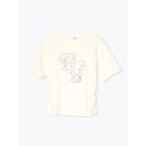 ラインストーンロゴ ショートTシャツ | LUDIC PARK | 詳細画像15 