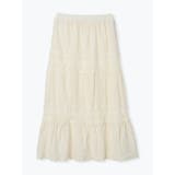 ティアードレース刺繍ロングスカート | LUDIC PARK | 詳細画像31 