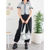 襟付きテレコ切り替えダブルZIPトップス | LUDIC PARK | 詳細画像5 