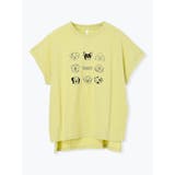 黄 | ドックイラストTシャツ | LUDIC PARK
