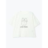 オフホワイト | ゆるネコモチーフTシャツ | LUDIC PARK
