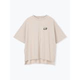 ベージュ | 動物モチーフイラストTシャツ | LUDIC PARK