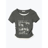 ボカシロゴフェイクレイヤードTシャツ | LUDIC PARK | 詳細画像18