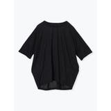 黒 | 鹿の子コクーン半袖Tシャツ | LUDIC PARK