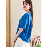 鹿の子コクーン半袖Tシャツ | LUDIC PARK | 詳細画像3