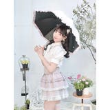 お嬢さんフリル二段折りたたみ日傘 | NOEMIE | 詳細画像6 