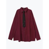 ネクタイ付きユニセックスシャツ | NOEMIE | 詳細画像21