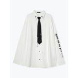 ネクタイ付きユニセックスシャツ | NOEMIE | 詳細画像23