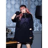紫 | ファイヤーフックスタンドユニセックス裏毛チュニック | NOEMIE