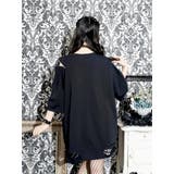 チェーンダメージユニセックスTシャツ | NOEMIE | 詳細画像9 