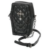 黒 | 棺桶キルティングショルダーバッグ | NOEMIE