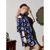 病みくまいっぱいネクタイ付きユニセックスシャツ | NOEMIE | 詳細画像9 