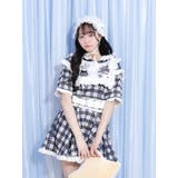 ヨークフリルチェックジャージちびパーカー | NOEMIE | 詳細画像10