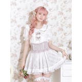 ペールピンク | キラキラハートチャームリボンセーラーブラウス | NOEMIE