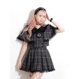 濃グレー | ゴシックケープフリルセットアップ | NOEMIE