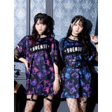 病みくまいっぱいユニセックス裏毛Tシャツ | NOEMIE | 詳細画像1
