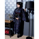 黒 | ゴシックシャンデリアセパレート浴衣 | NOEMIE