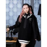 黒 | ケーブルフェイクレイヤーユニセックスニットベスト | NOEMIE