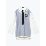 ケーブルフェイクレイヤーユニセックスニットベスト | NOEMIE | 詳細画像15