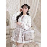 お嬢さんビジューモノグラム2wayショルダーファーバッグ | NOEMIE | 詳細画像6 