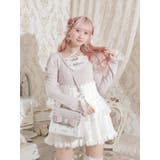 お嬢さんビジューリボンフリルフラップショルダーファーバッグ | NOEMIE | 詳細画像6 