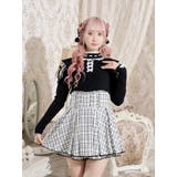 黒 | キラキラリボンオープンショルダープチハイカットソー | NOEMIE